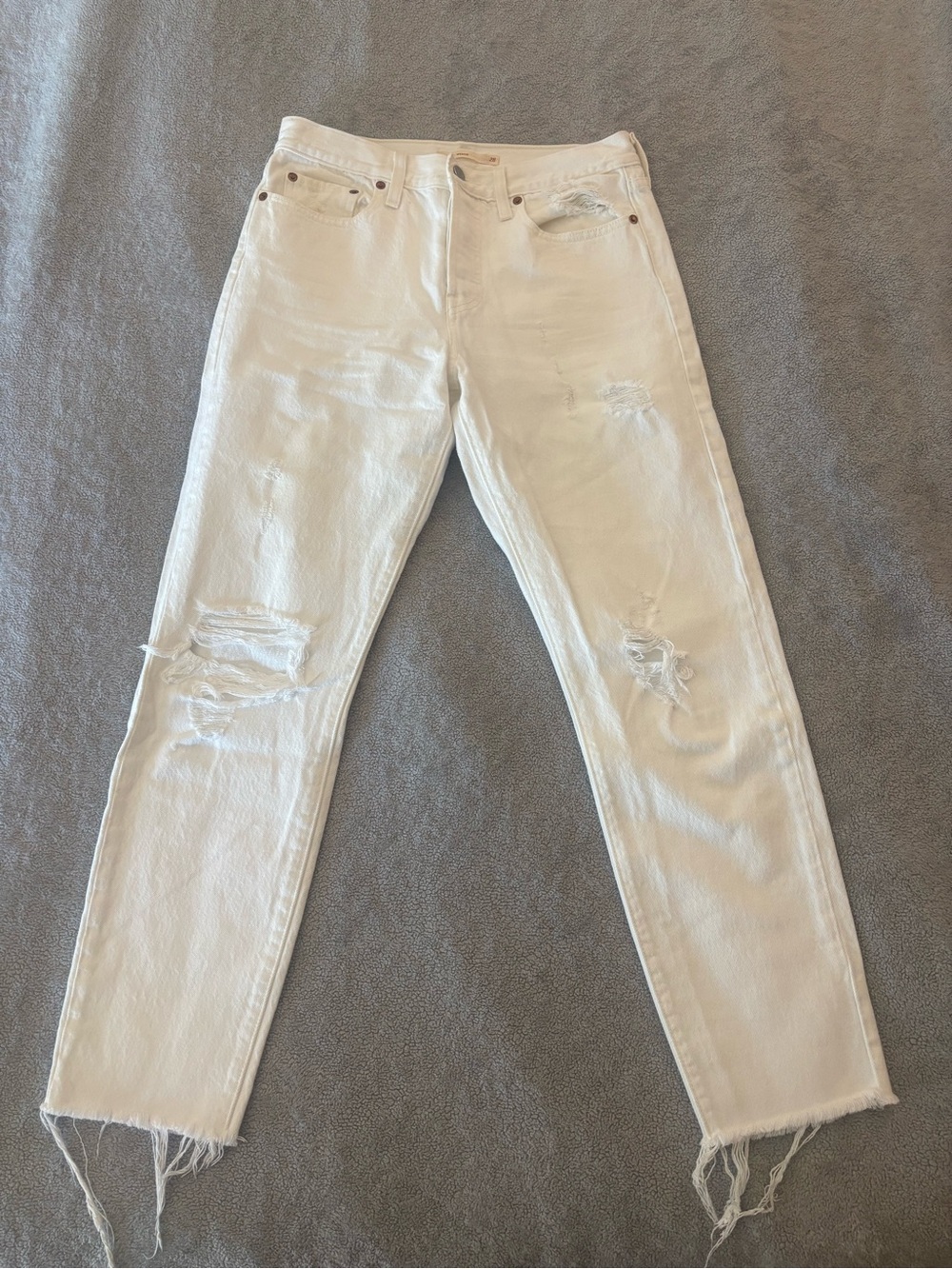 Levi’s White Denim